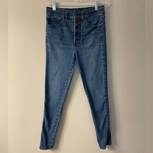 Express Women's Jeans Size 4 High Rise Ankle Legging Skinny Stretch